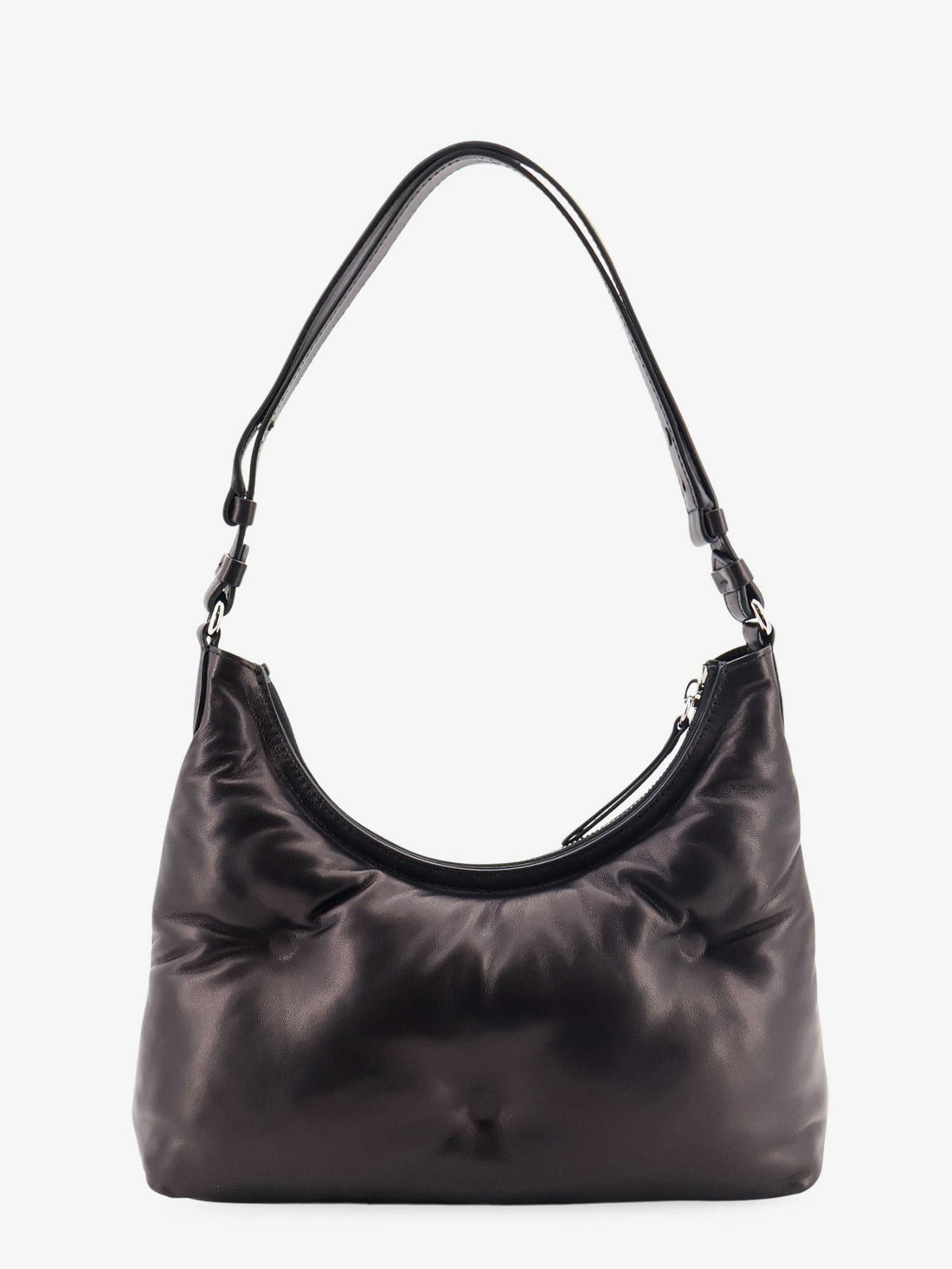 Maison Margiela - Glam Slam Leather Shoulder Bag Black UNI
