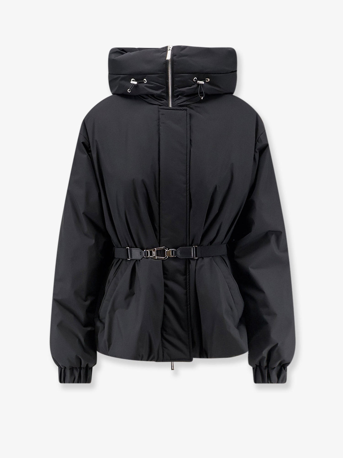Moorer - Glarea-Stp jacket with elastic belt Nero