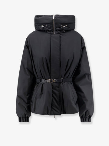 Moorer - Glarea-Stp jacket with elastic belt Nero