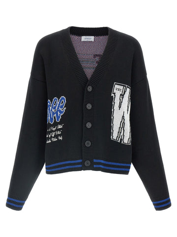 Off White - 'Glide Diag' cardigan