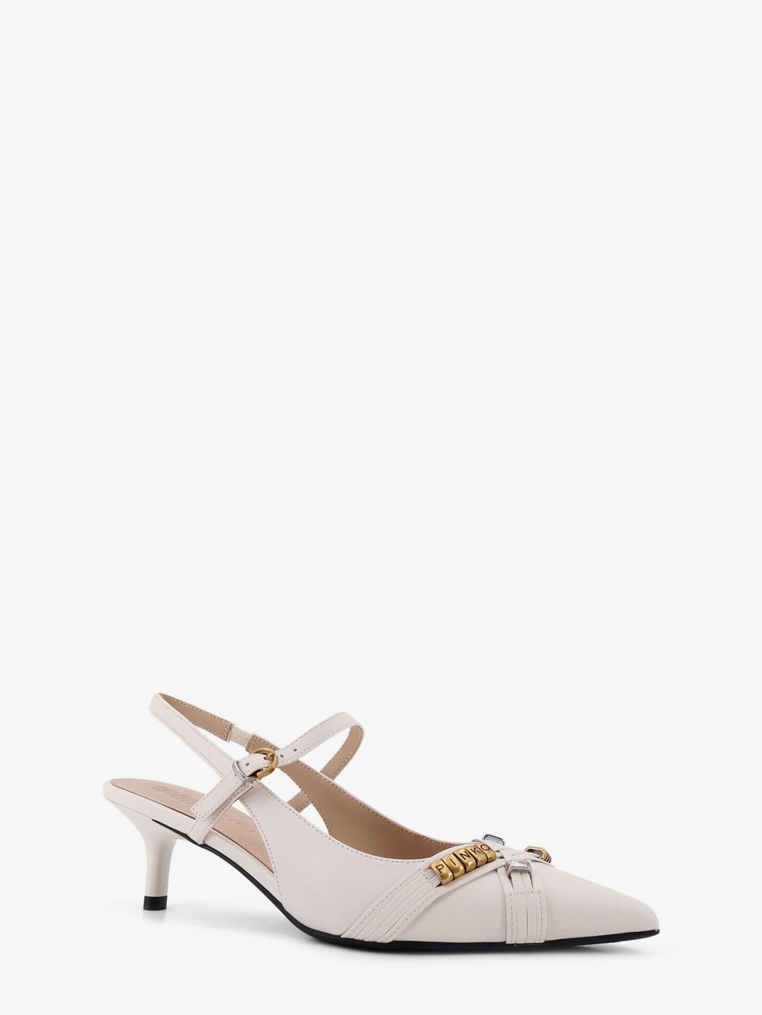 Pinko - Gloria 18 leather pump with metal lettering detail gloria-18-leather-pump-with-metal-lettering-detail_c1ff9a44-95d2-4829-80f5-58337ad2d037