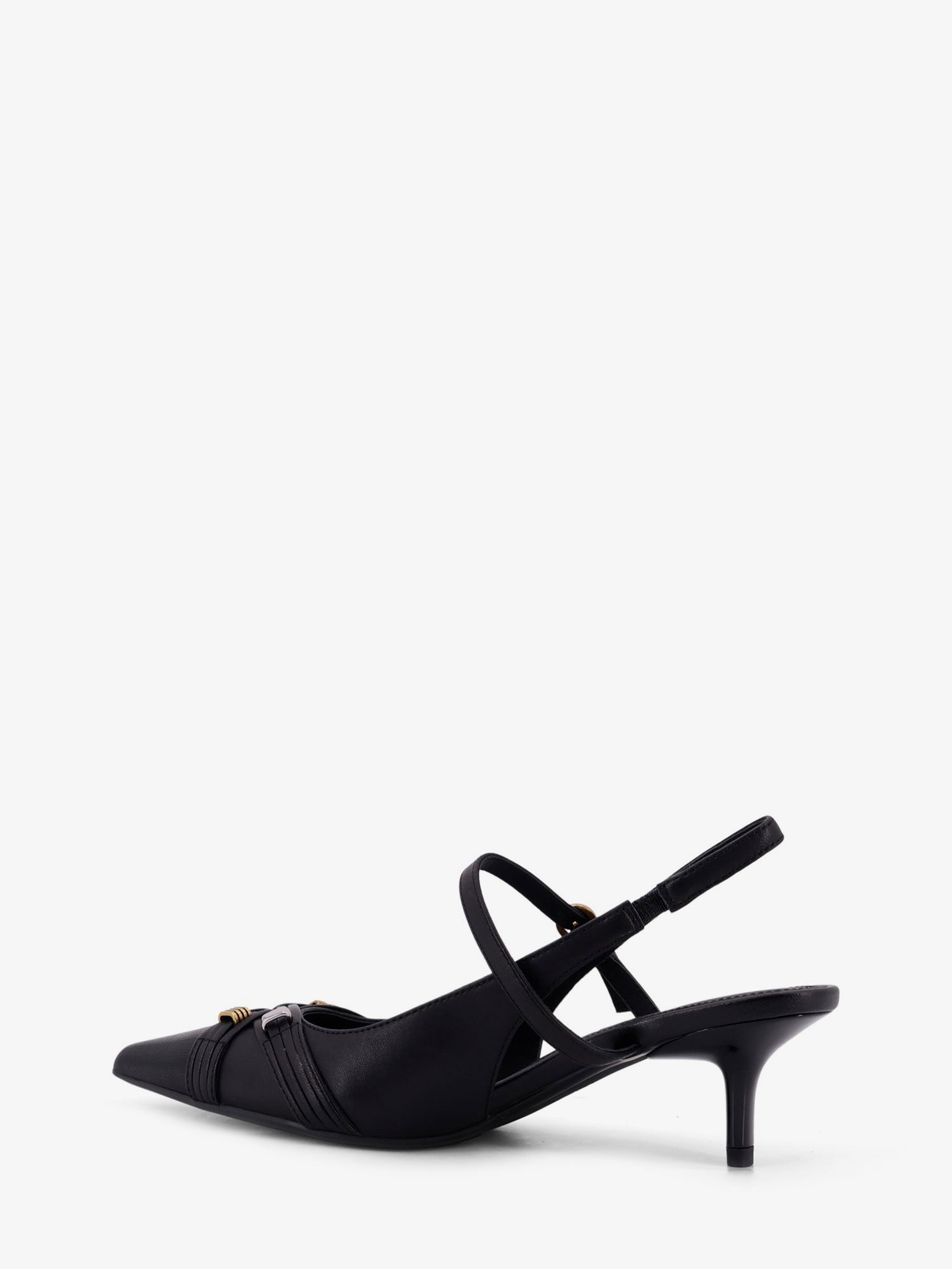 Pinko - Gloria 18 leather pumps with metal lettering detail gloria-18-leather-pumps-with-metal-lettering-detail_fc61fa48-ef28-4345-9cba-bd3e918c5508
