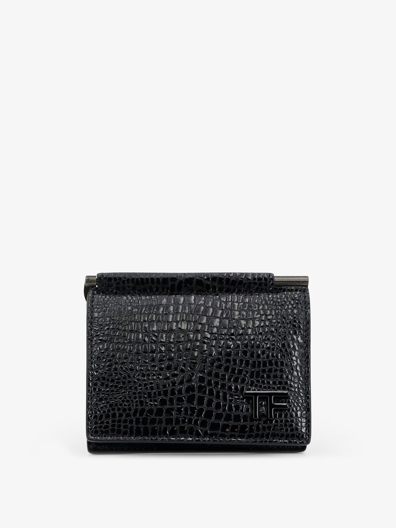 TOM FORD TOM FORD - Goat leather card holder