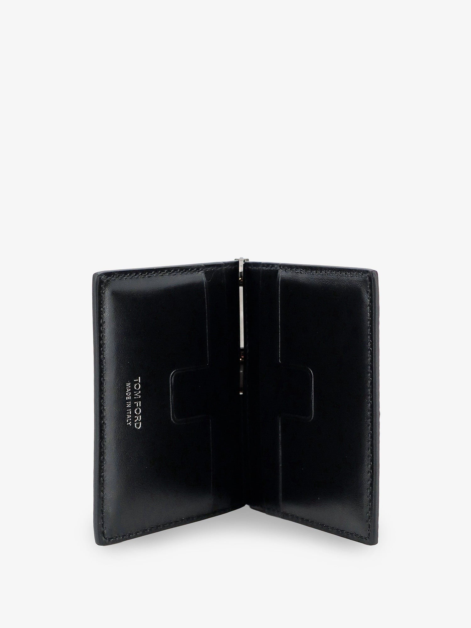 TOM FORD TOM FORD - Goat leather card holder