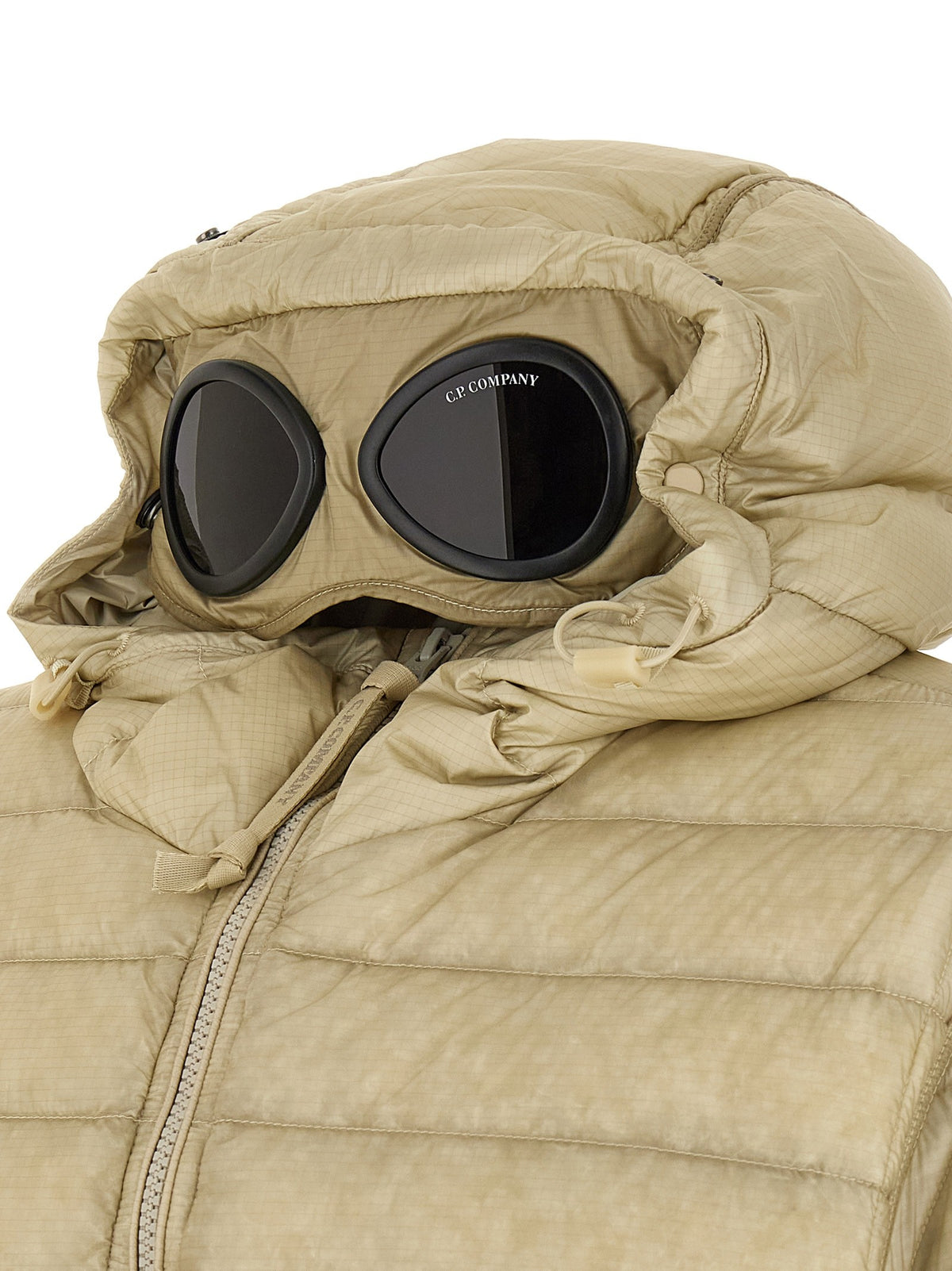 C.P. COMPANY - 'Goggle' down jacket