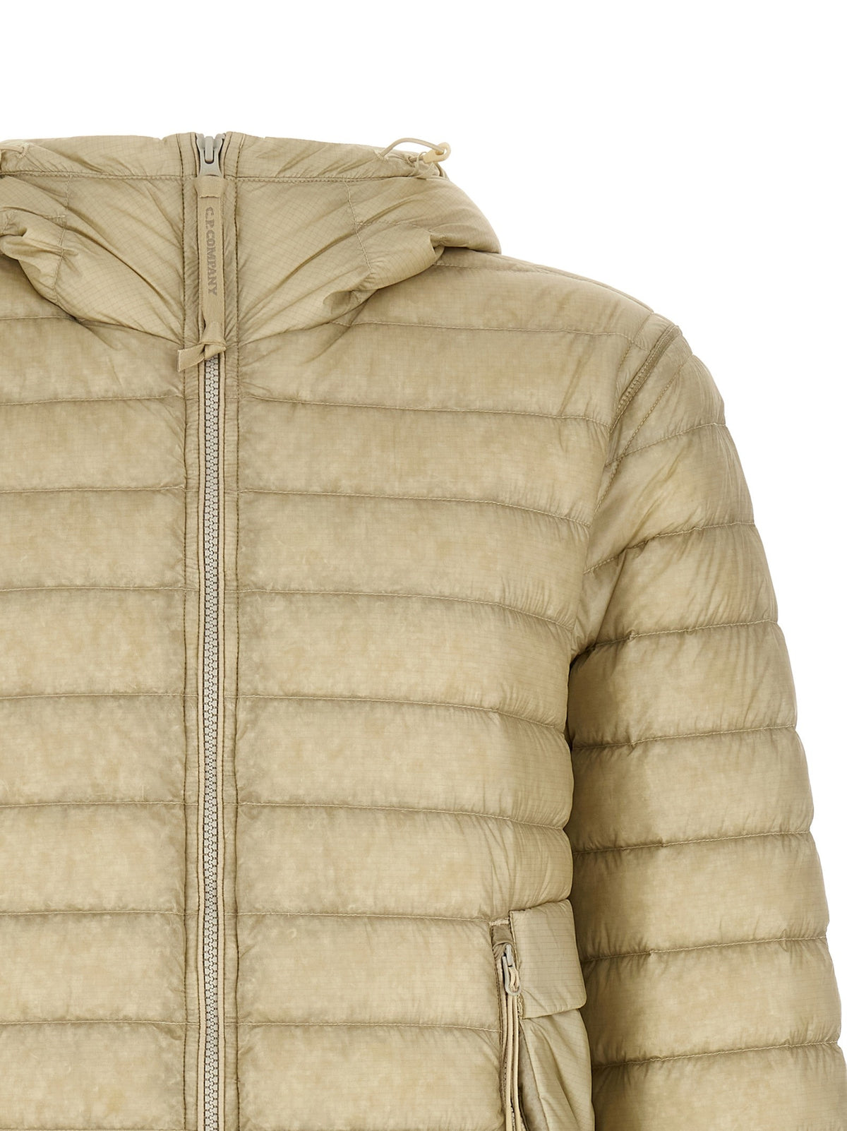 C.P. COMPANY - 'Goggle' down jacket