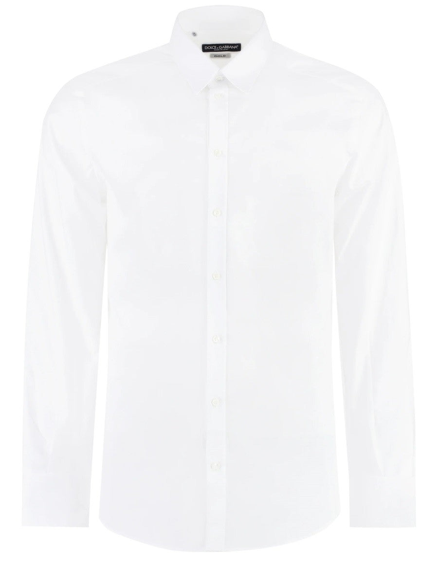 Dolce & Gabbana - GOLD FIT COTTON SHIRT gold-fit-cotton-shirt_28058a38-e741-41eb-932c-51ee9c8c0bdc