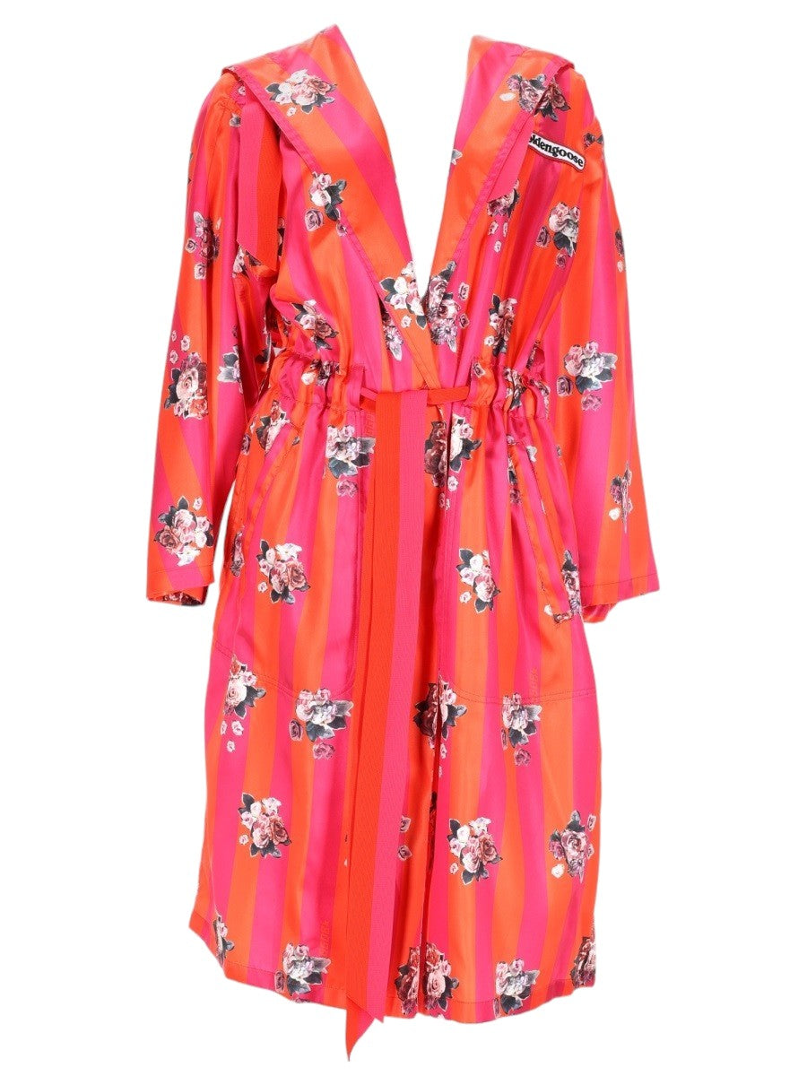 Golden Goose Golden Goose - Floral Printed Drawstring Waist Coat