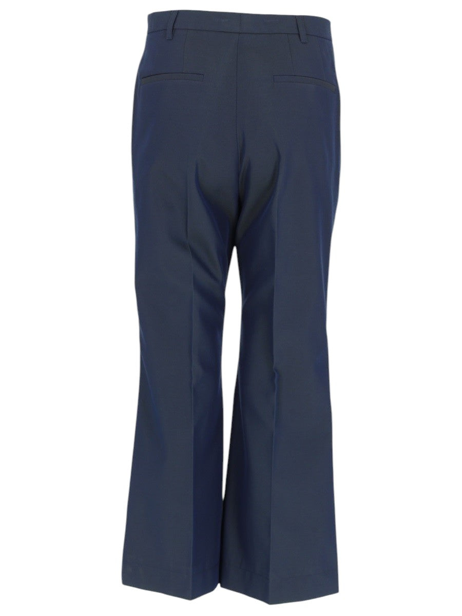 Golden Goose Golden Goose - Navy Flared Tailored Trousers