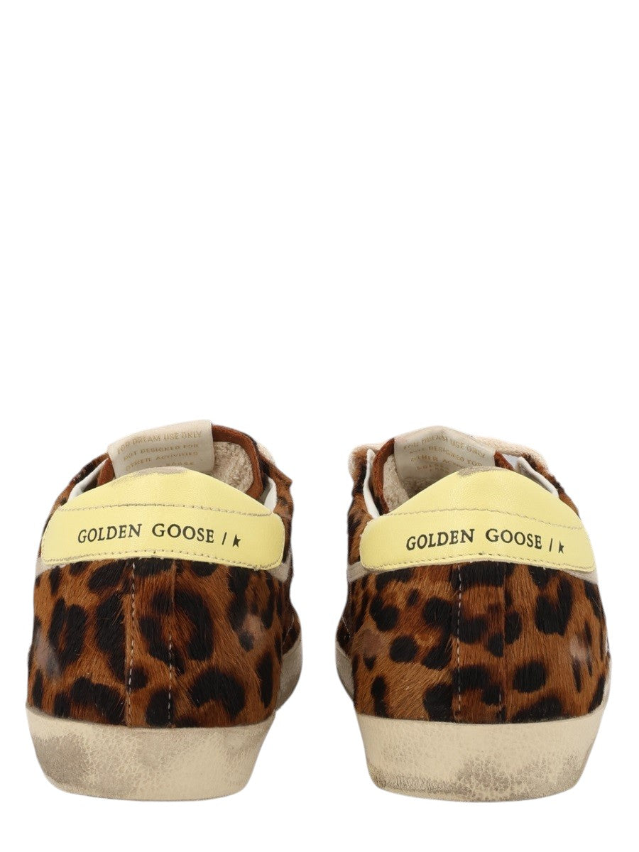 Golden Goose - SNEAKER "SUPER-STAR" golden-goose-super-star-pony-hair-sneaker-leopard-front-jpg