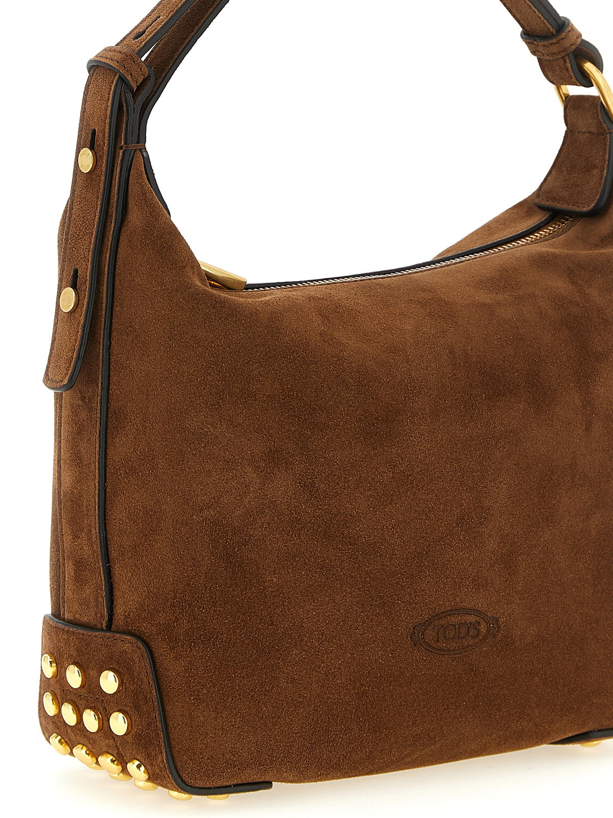 TOD'S - 'Gommini' mini suede shoulder bag