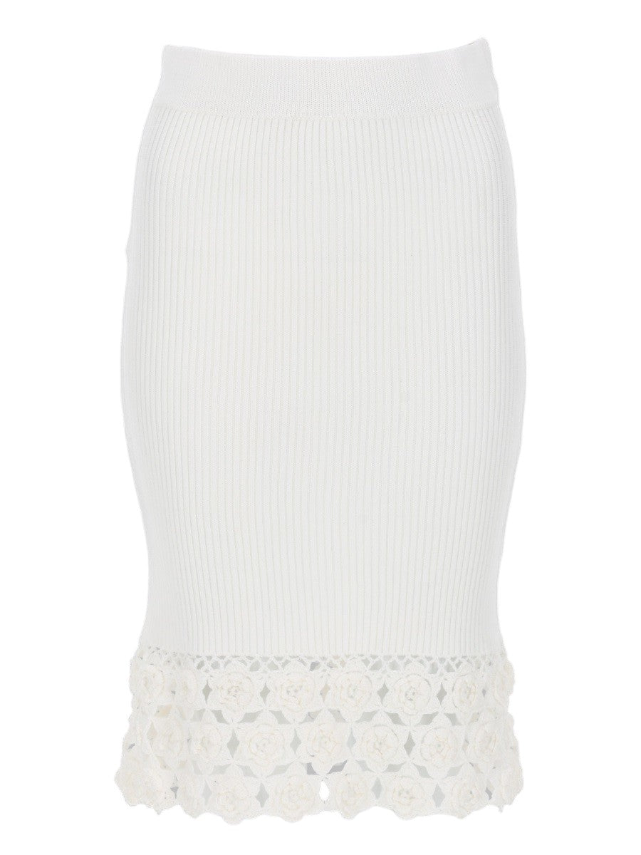 GANNI - GONNA CON BORDO IN CROCHET