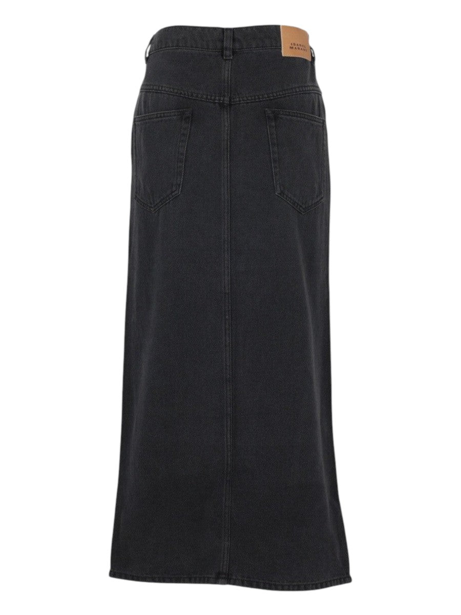 Isabel Marant - "FAHARIA" Midi Skirt gonna-faharia_4a7f50b7-b916-409b-9f03-5b22184f049e