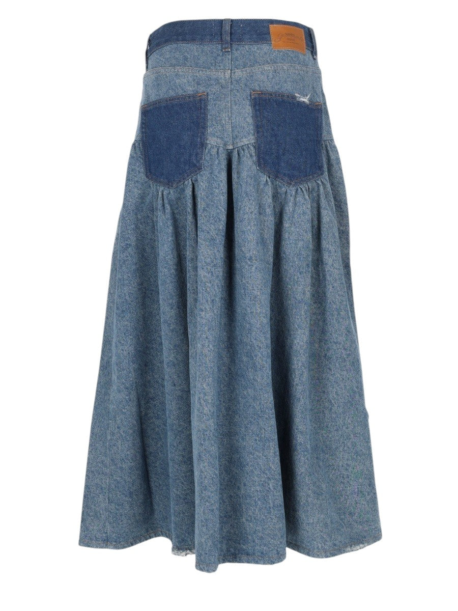 GANNI - Patchwork Denim Midi Skirt gonna-in-denim-patchwork_fcc94a7c-1669-477a-baee-3f4eedd856d2