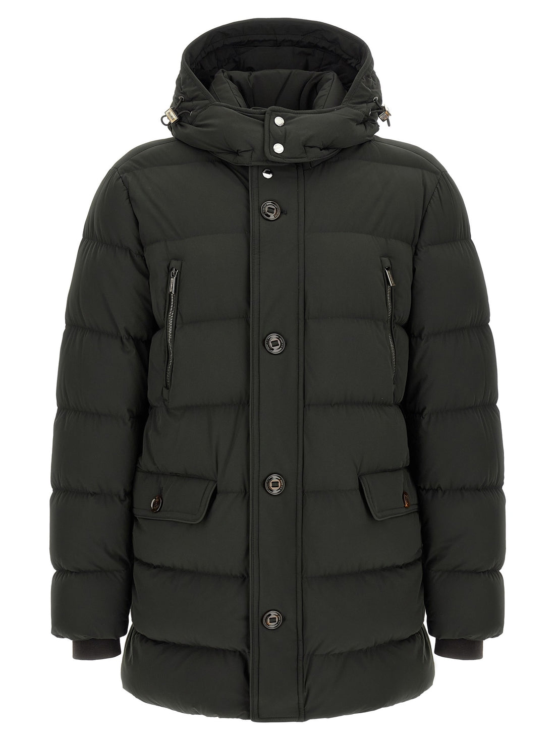 Moorer - 'Gorner-Kn' down jacket GREEN