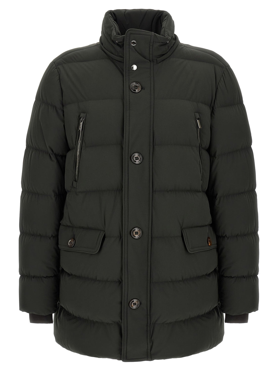Moorer - 'Gorner-Kn' down jacket GREEN