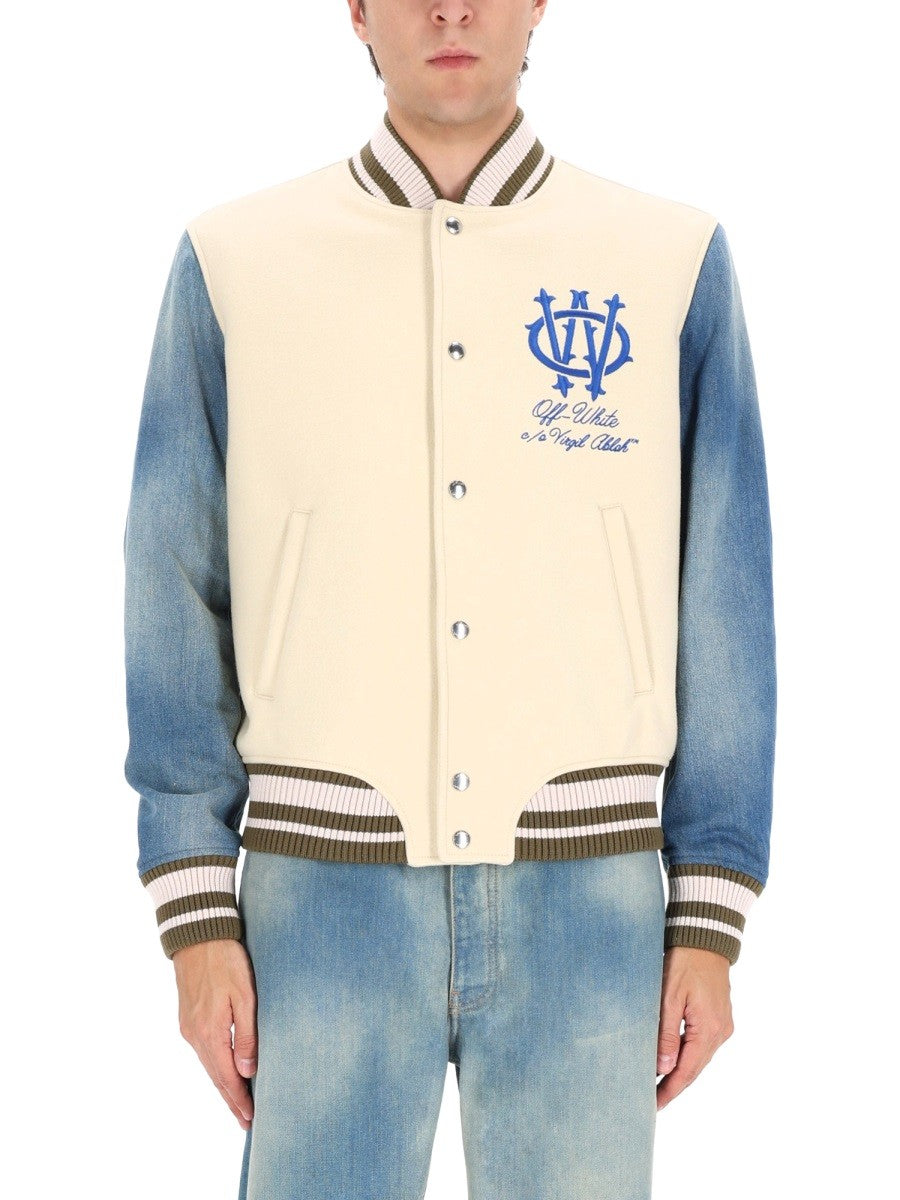 Off-white Off White - "GOTHIC WOOL DENIM" JACKET