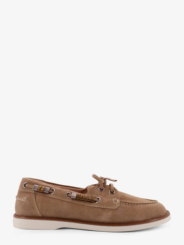 Pinko - Grace suede loafers with metal lettering logo grace-suede-loafers-with-metal-lettering-logo_49ad8dae-b67d-43cf-9d0c-33dcef9e0c23