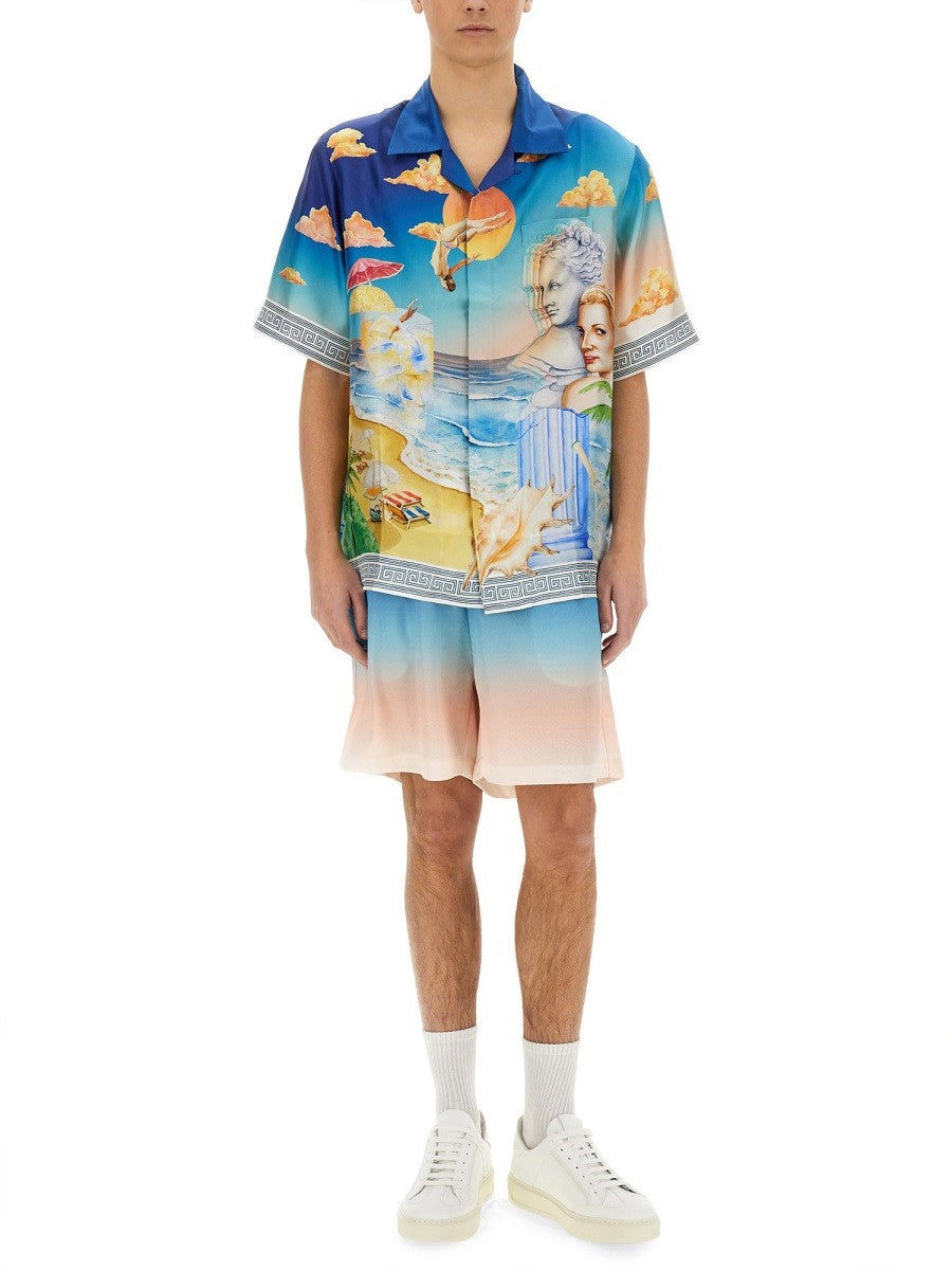 "GRADIENT" FOOTBALL SHORTS