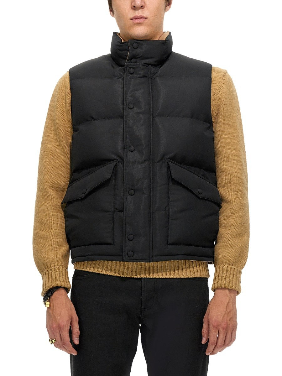 Alexander Mcqueen Alexander Mcqueen - GRAFFITI LOGO PRINT DOWN VEST