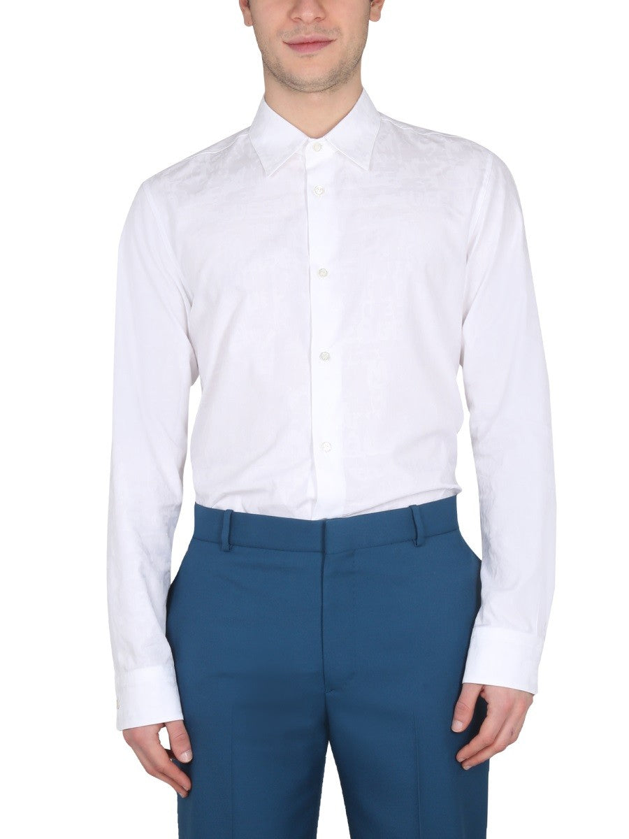 Alexander Mcqueen Alexander Mcqueen - GRAFFITI LOGO SHIRT