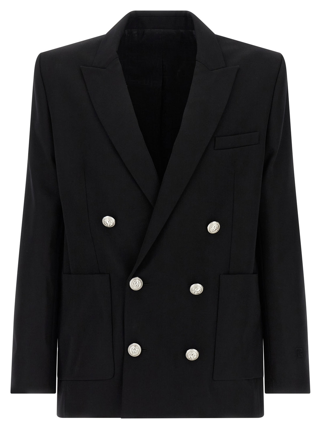 Balmain - Grain de poudre blazer Black 50 IT
