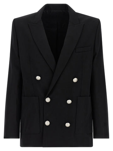 Balmain - Grain de poudre blazer