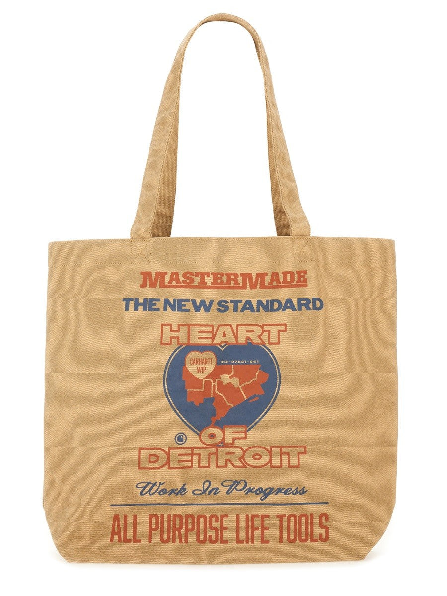 "GRAPHIC CANVAS" TOTE BAG