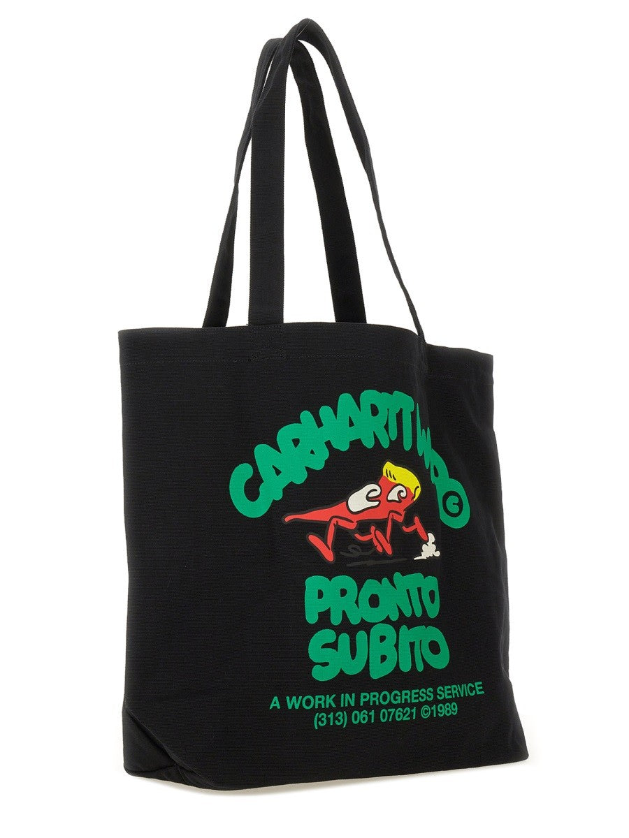 "GRAPHIC CANVAS" TOTE BAG