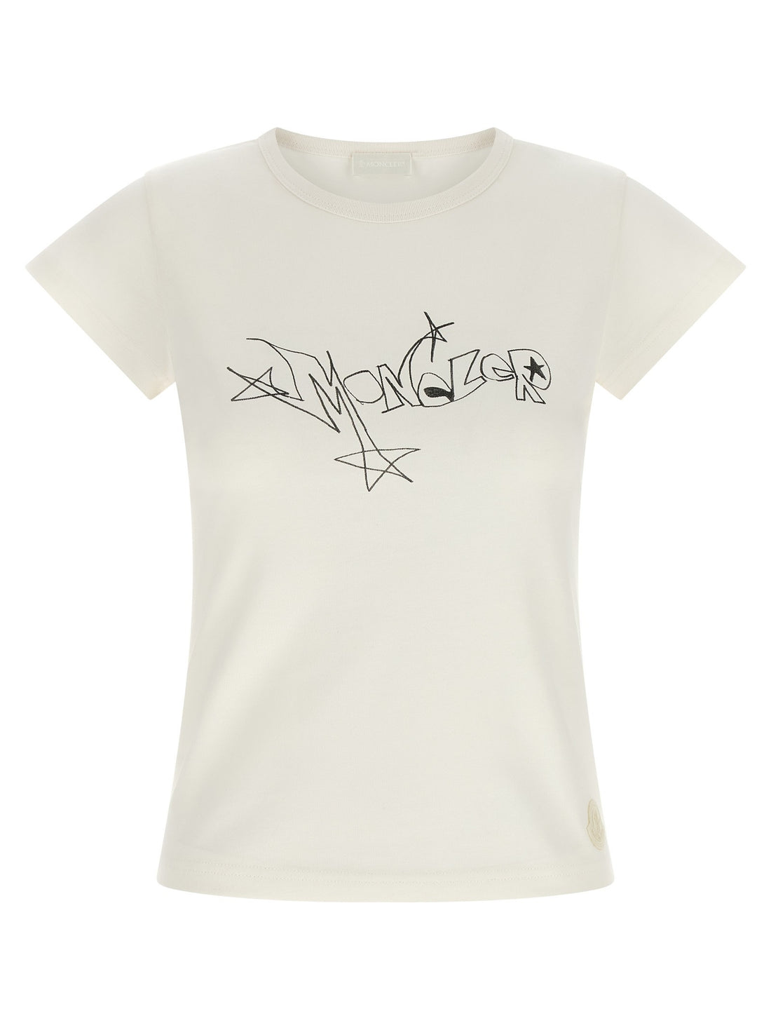 Moncler - Graphic print T-shirt White