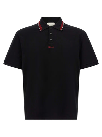 Versace - 'Greca' polo shirt