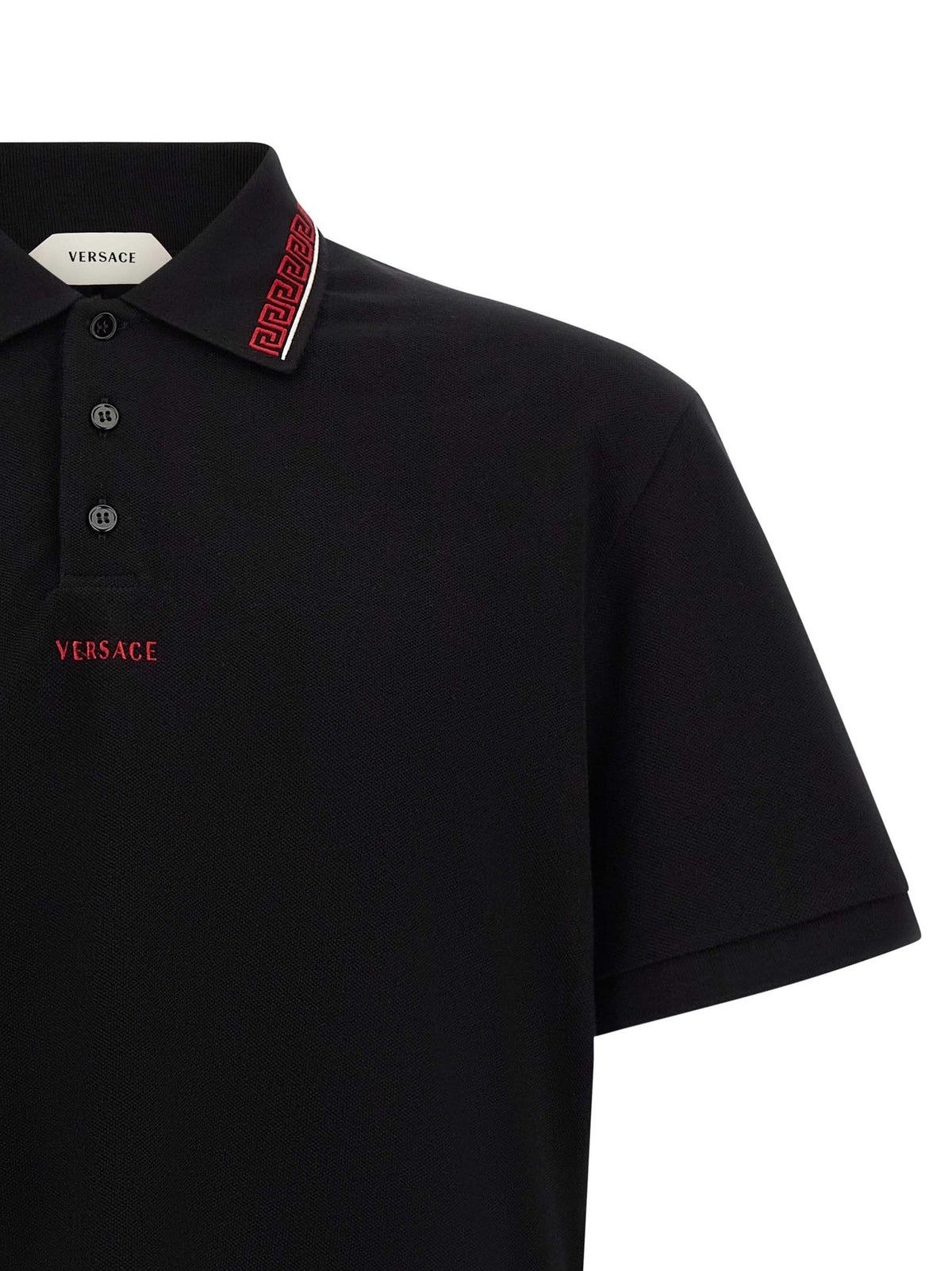 Versace - 'Greca' polo shirt