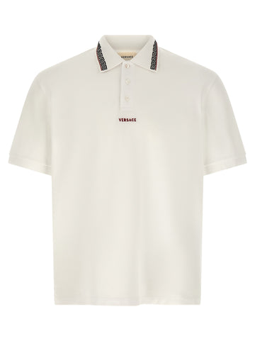 Versace - 'Greca' polo shirt