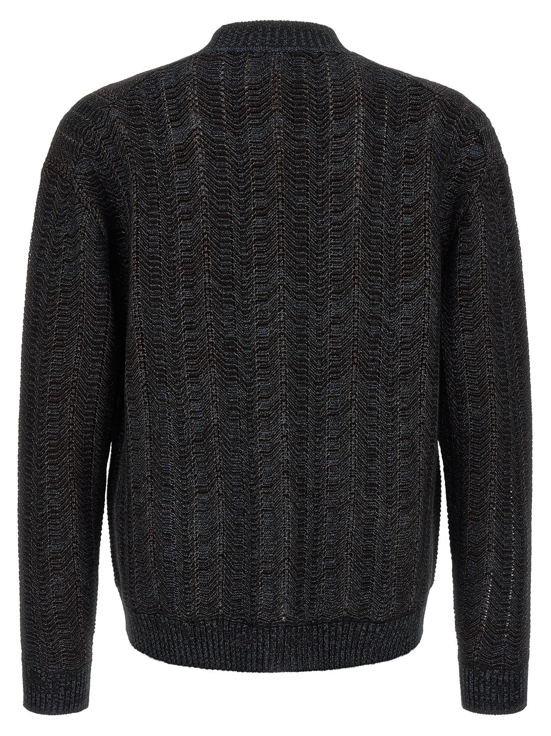 Missoni - Greek pattern cardigan Blue