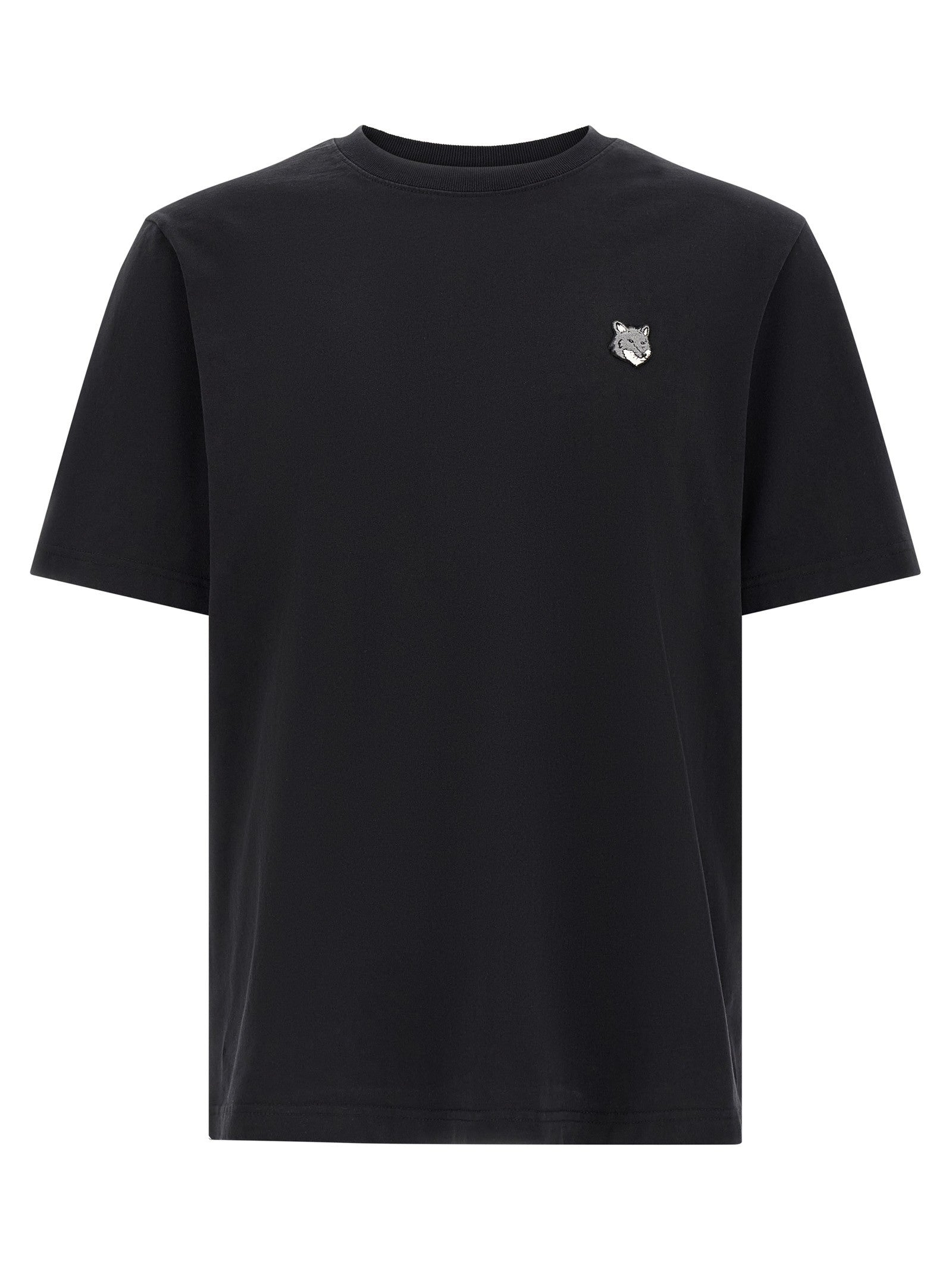 Maison Kitsune - 'Grey Fox Head' T-shirt grey-fox-head-t-shirt_c7c660f1-9a7f-4cda-9499-053ad06b1987