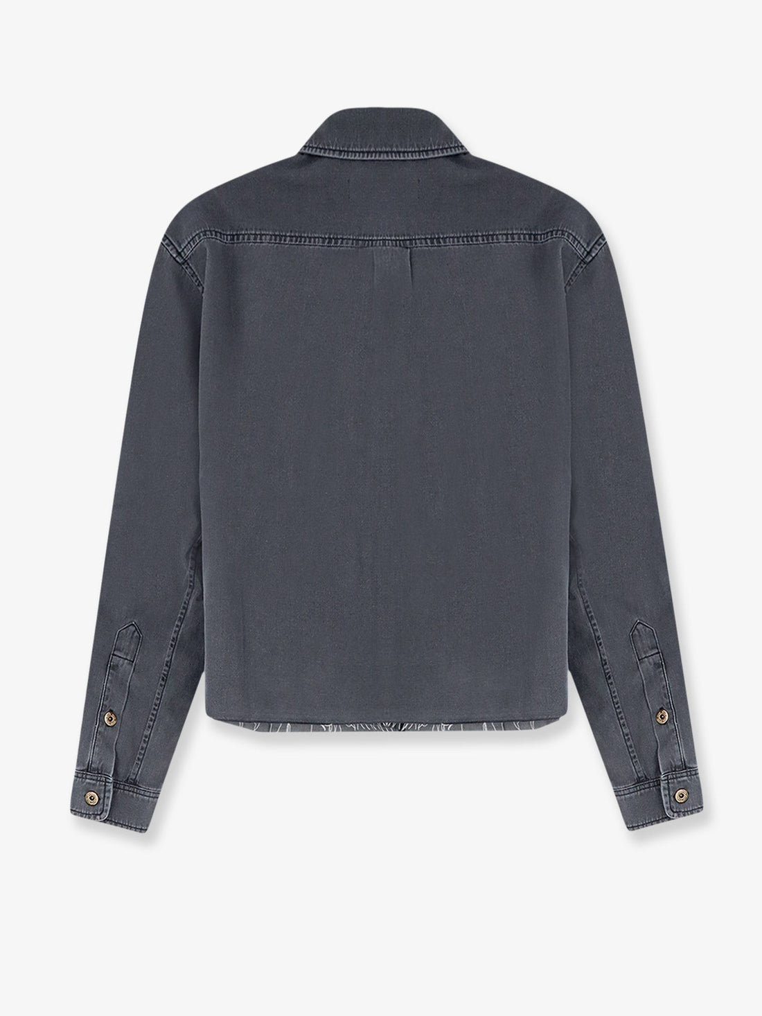 Miu Miu - Grey Light Denim Shirt grey-light-denim-shirt_12ecf555-318e-49a3-8cf7-041047db433d