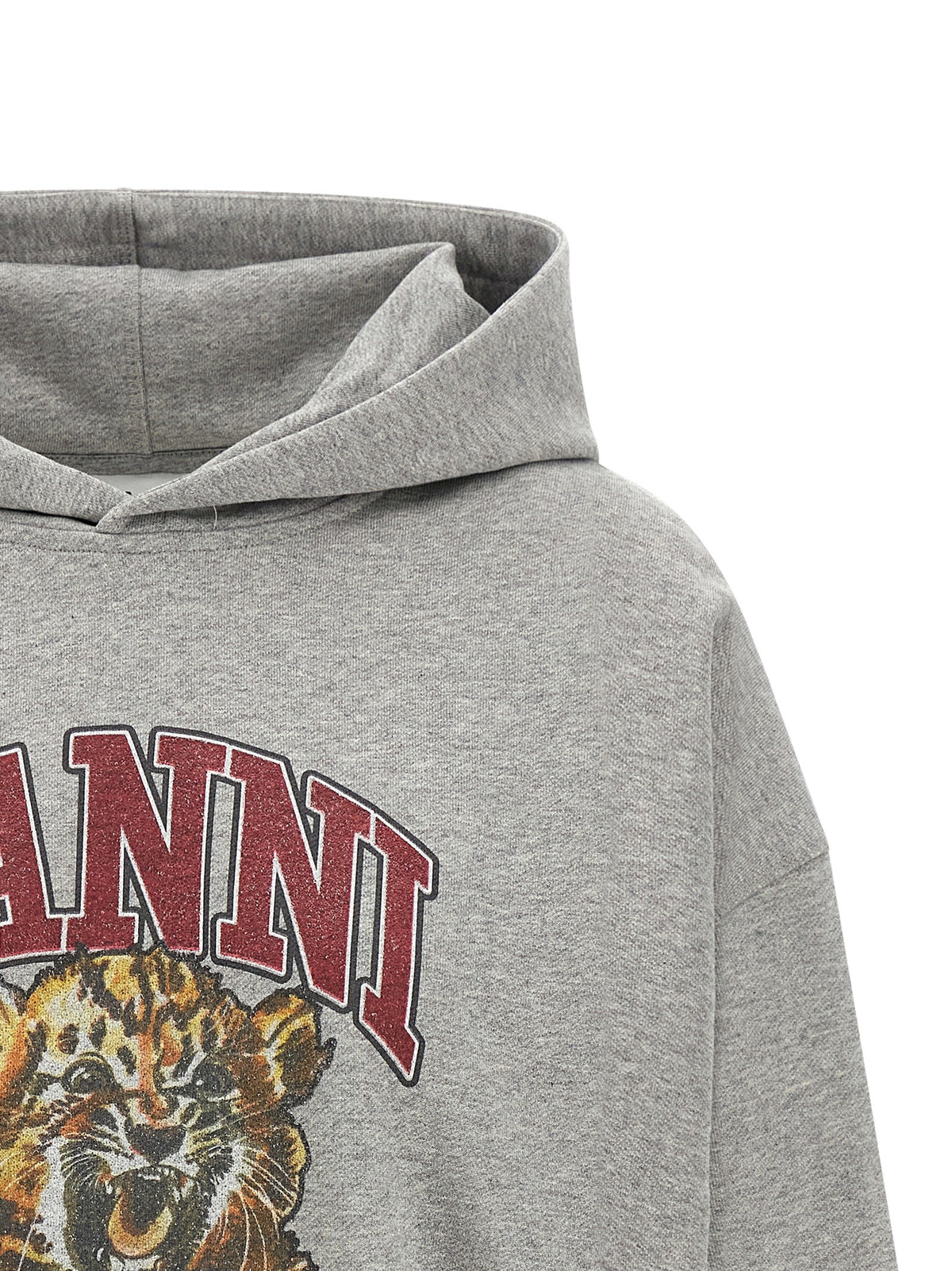 GANNI - 'Grey Tiger' hoodie
