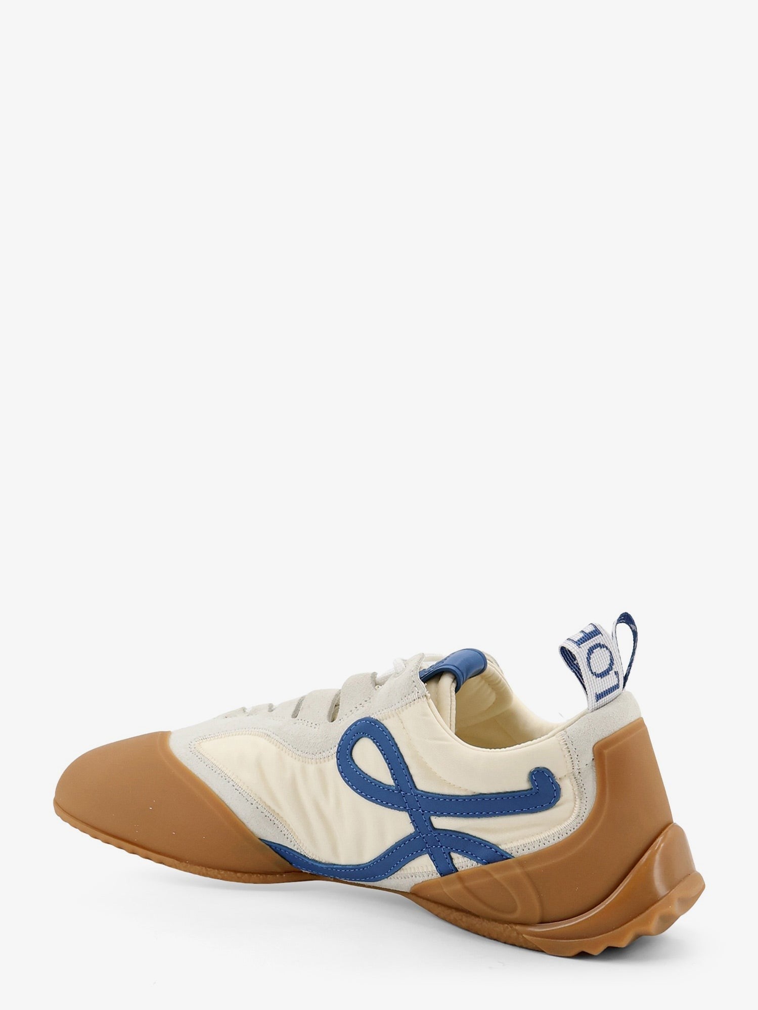 LOEWE - Grip nylon and suede sneakers with contrasting logo on the side grip-nylon-and-suede-sneakers-with-contrasting-logo-on-the-side