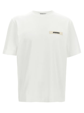 JACQUEMUS - 'Gros Grain' T-shirt gros-grain-t-shirt_949a6e5e-0afb-42c8-ae81-abcbc6a2415a