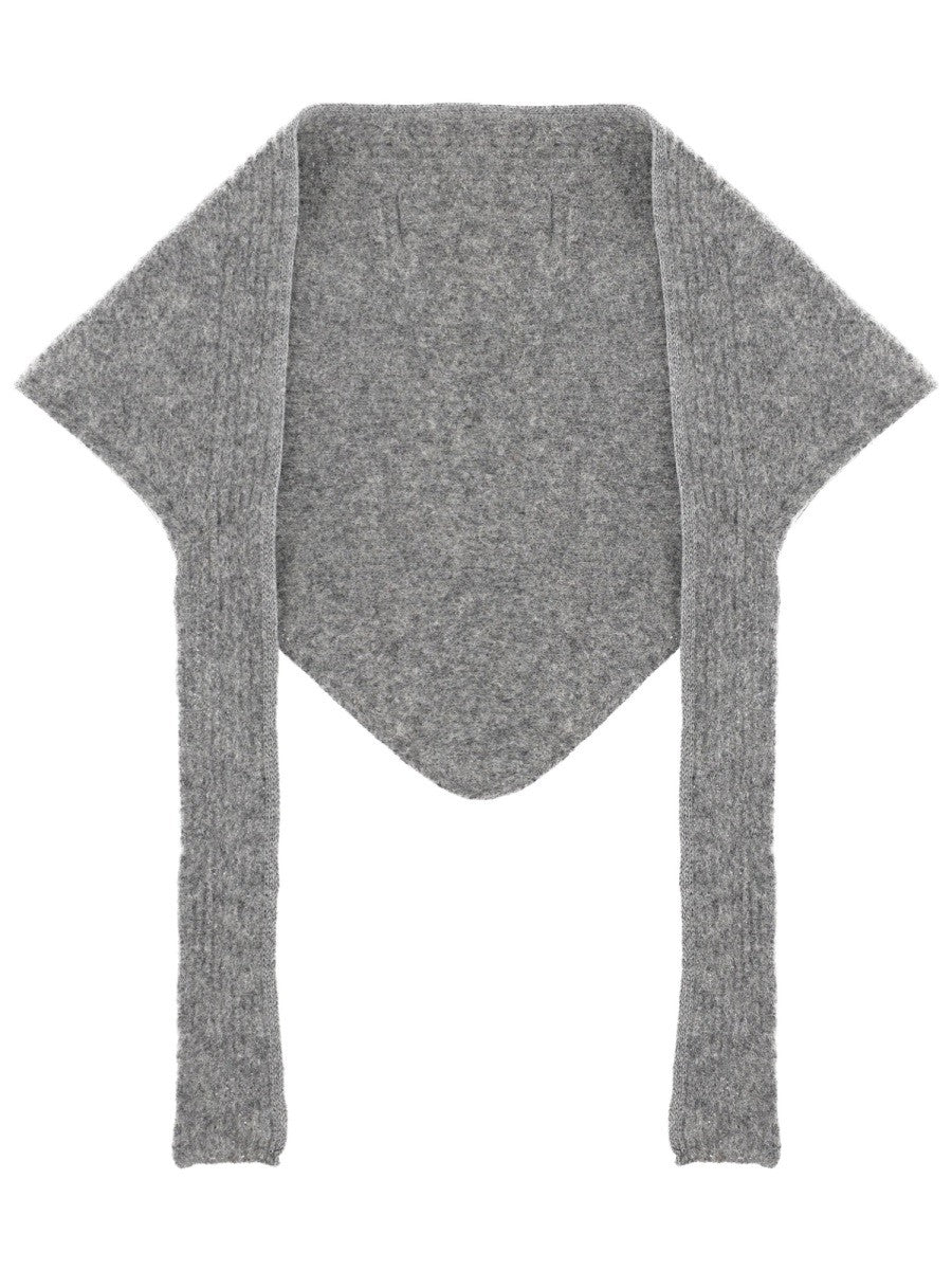 GROSGRAIN LOGO SHAWL