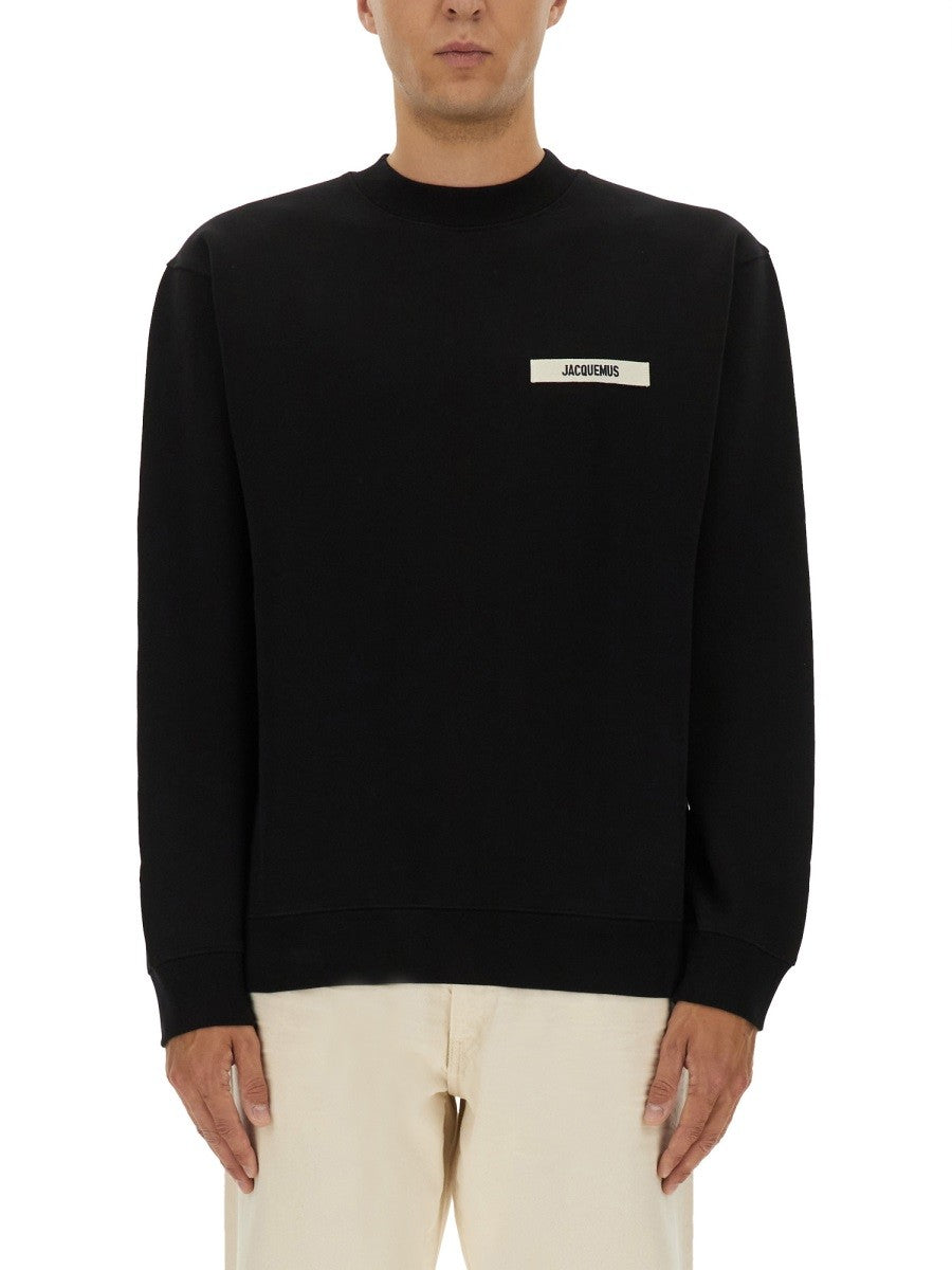 JACQUEMUS JACQUEMUS - GROSGRAIN LOGO SWEATSHIRT