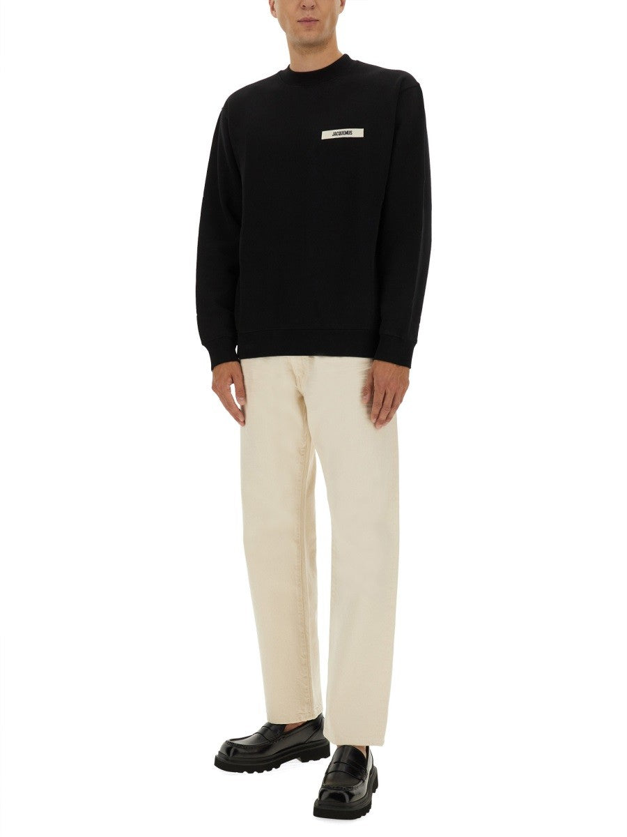 JACQUEMUS JACQUEMUS - GROSGRAIN LOGO SWEATSHIRT