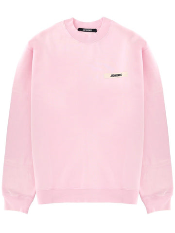JACQUEMUS - GROSGRAIN LOGO SWEATSHIRT grosgrain-logo-sweatshirt_84ebd652-c721-4689-be37-568e5ddfb33a