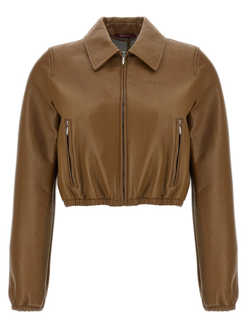 Gucci - 'Gucci' cropped jacket