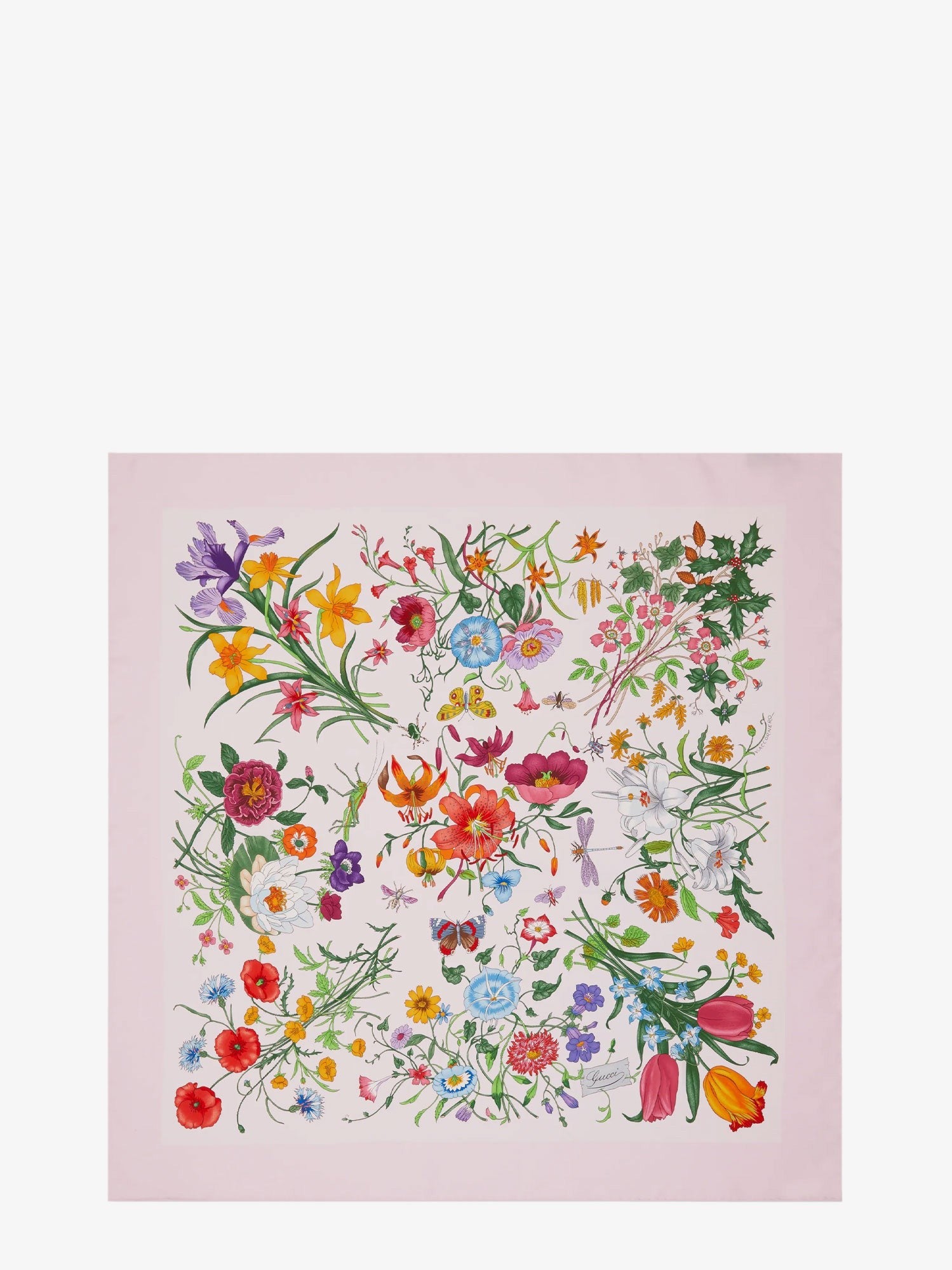 Gucci Gucci Flora silk foulard
