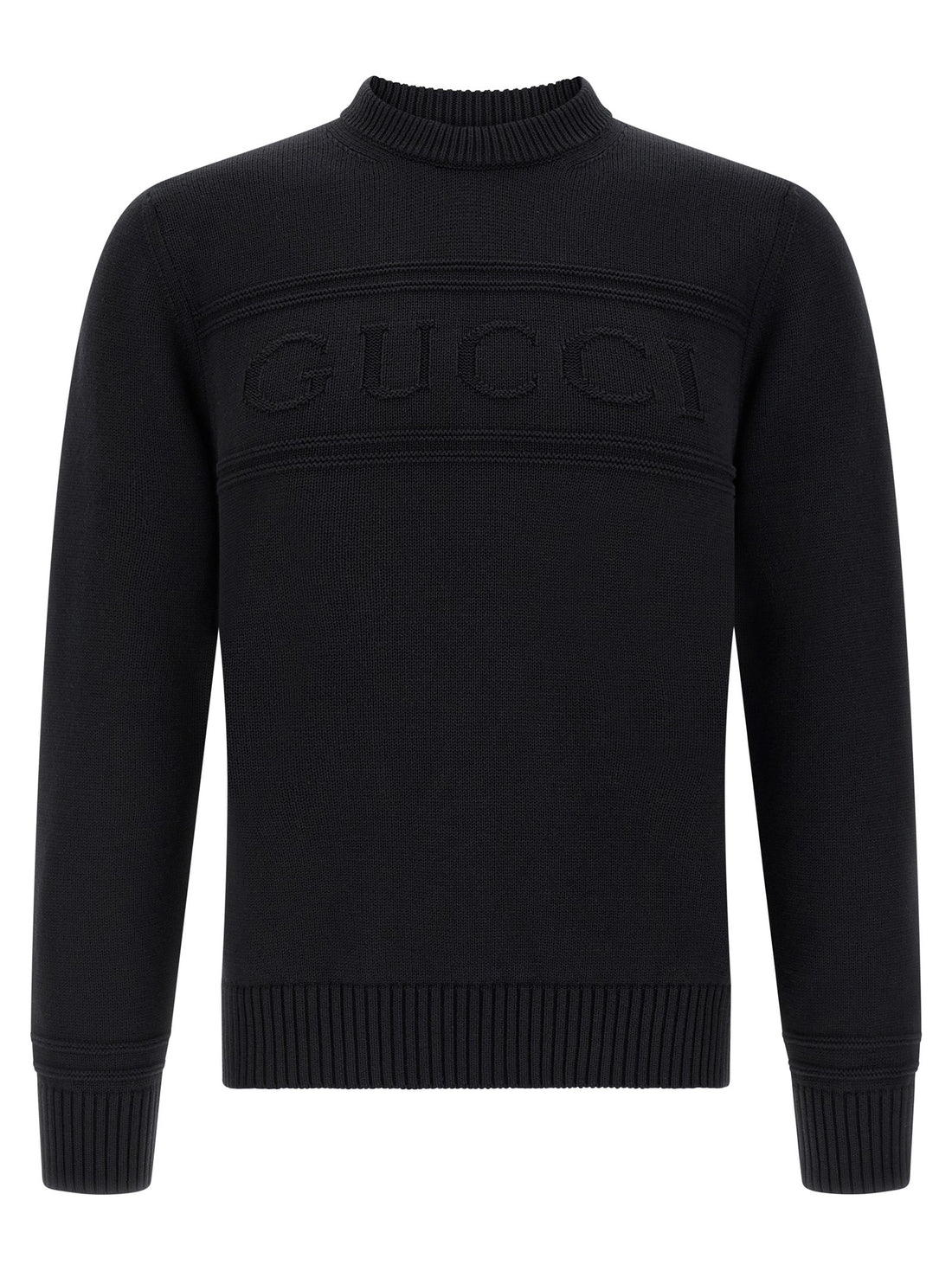 Gucci - Gucci intarsia sweater Black