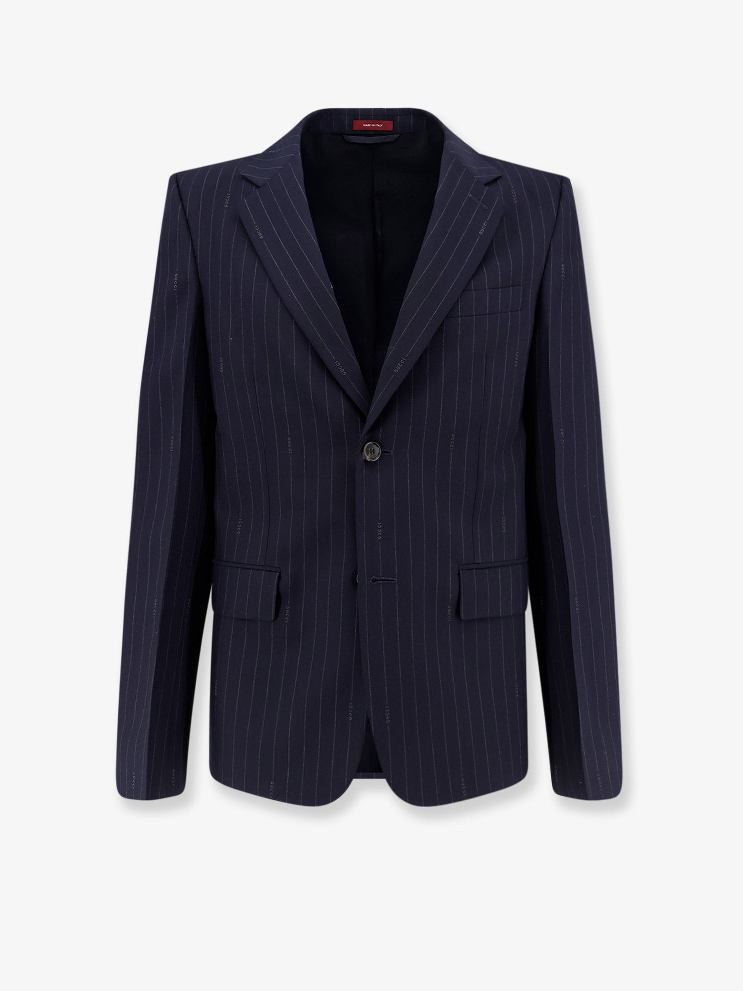 Gucci Gucci - Gucci pinstripe wool single-breasted blazer