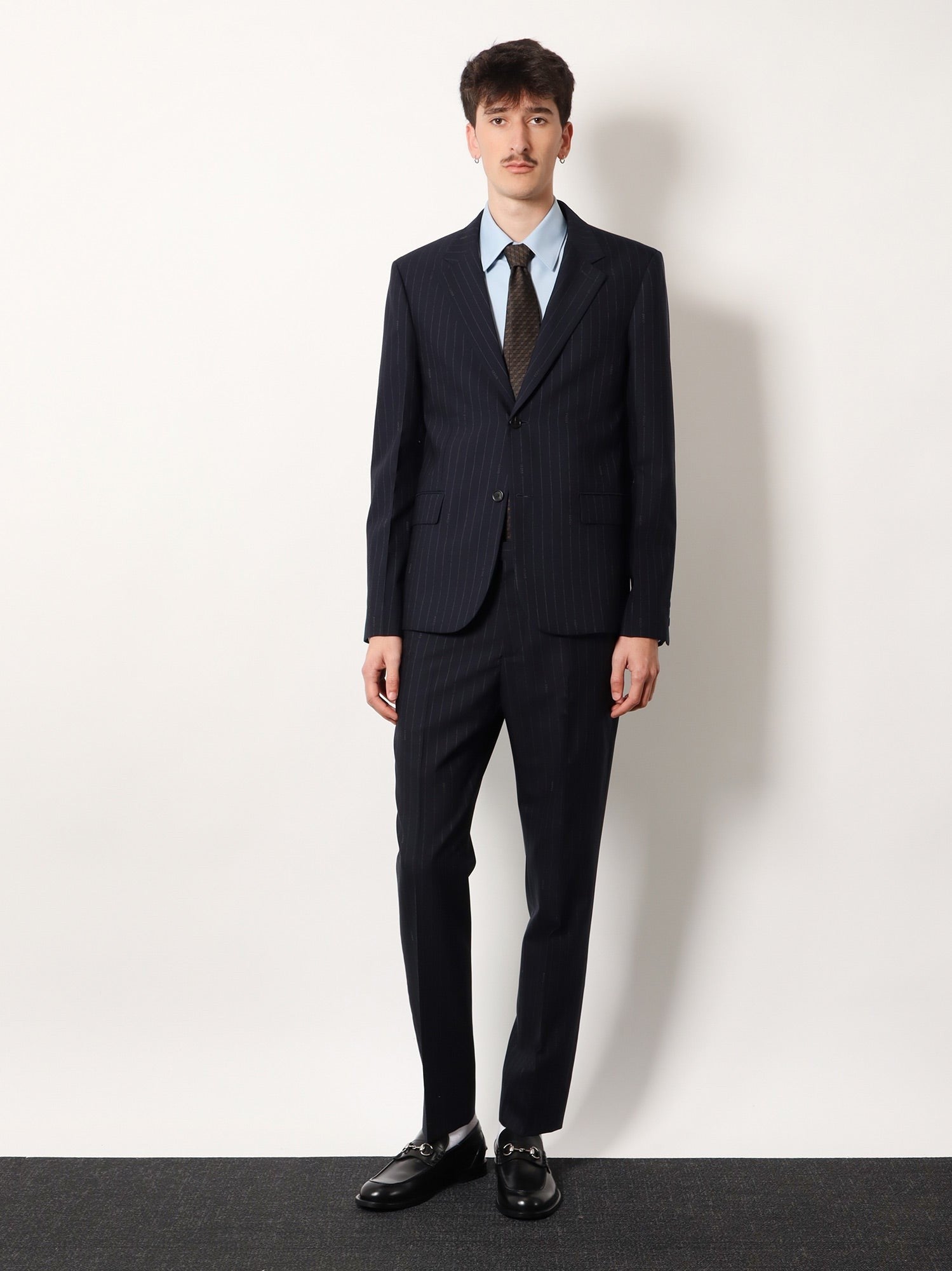 Gucci Gucci - Gucci pinstripe wool single-breasted blazer