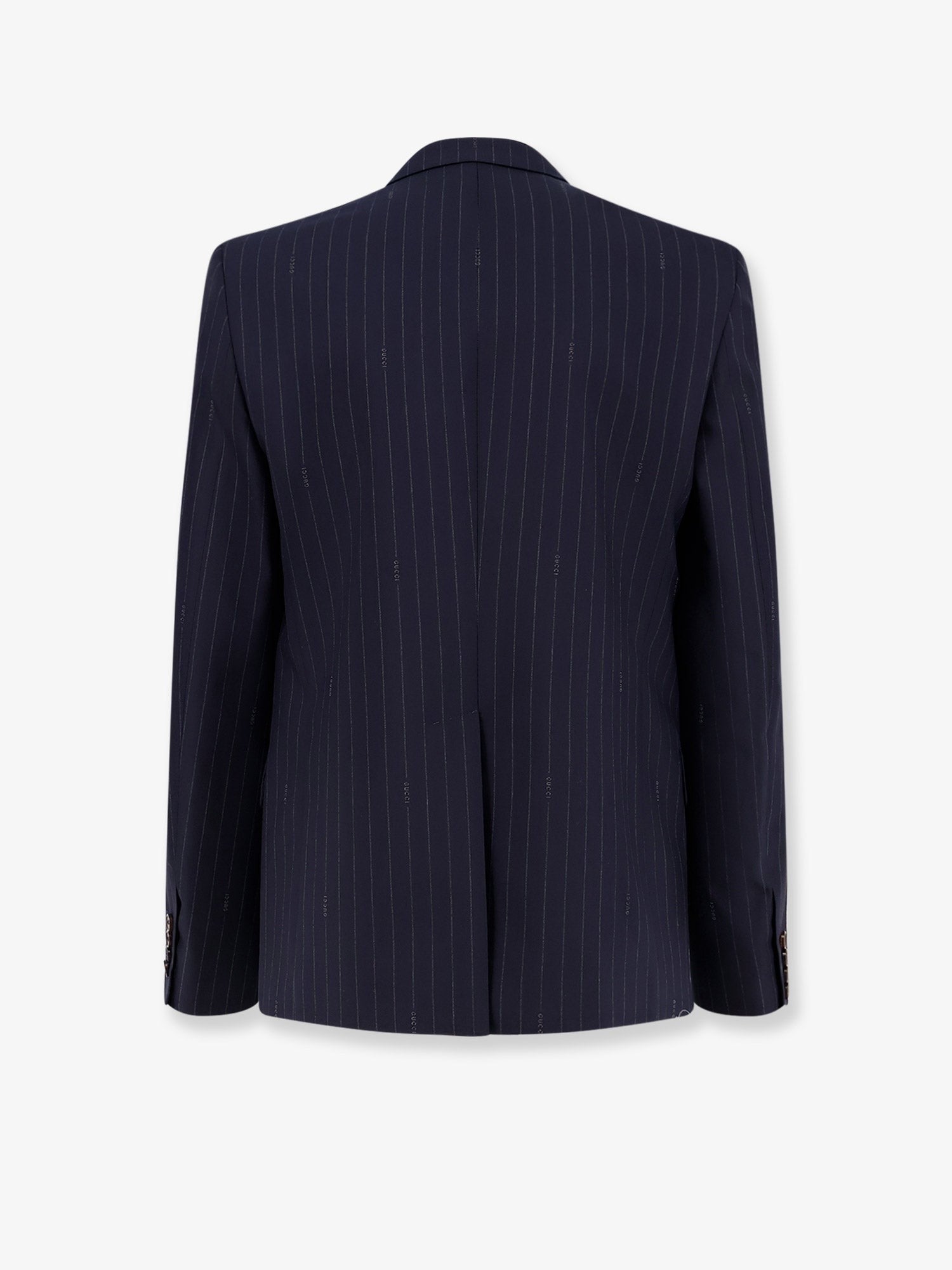 Gucci Gucci - Gucci pinstripe wool single-breasted blazer