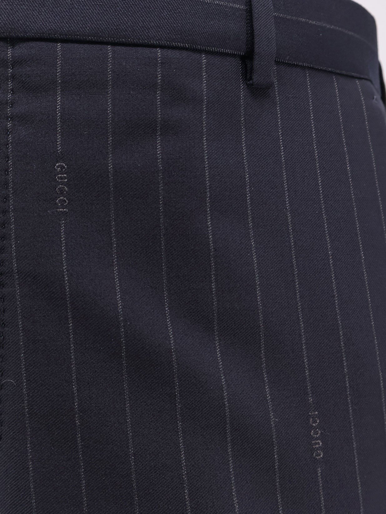 Gucci Gucci - Gucci pinstripe wool trousers
